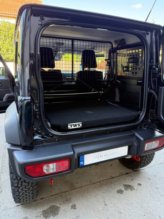 Zabudowa Jimny JB74 2018- Wyprawowa Schowek bagażnika organizer Flat Cargo