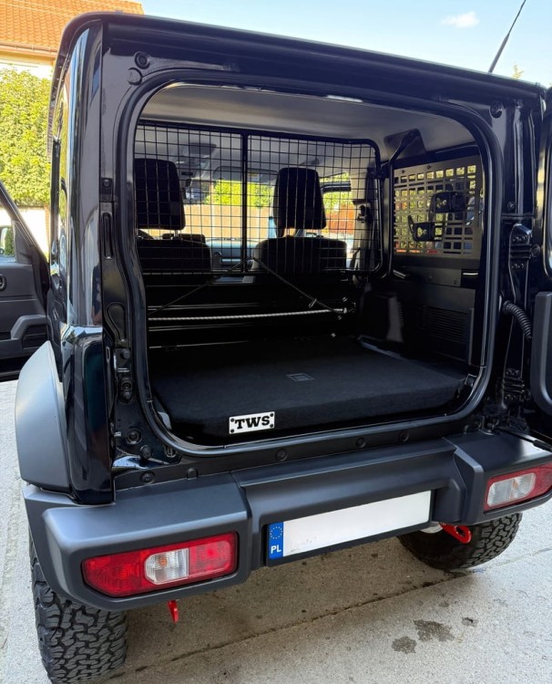 Zabudowa Jimny JB74 2018- Wyprawowa Schowek bagażnika organizer Flat Cargo